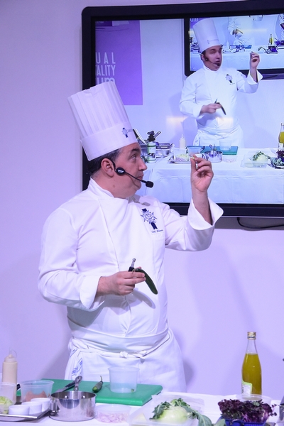 Le Cordon Bleu live cooking demonstration with Chef Emil Minev